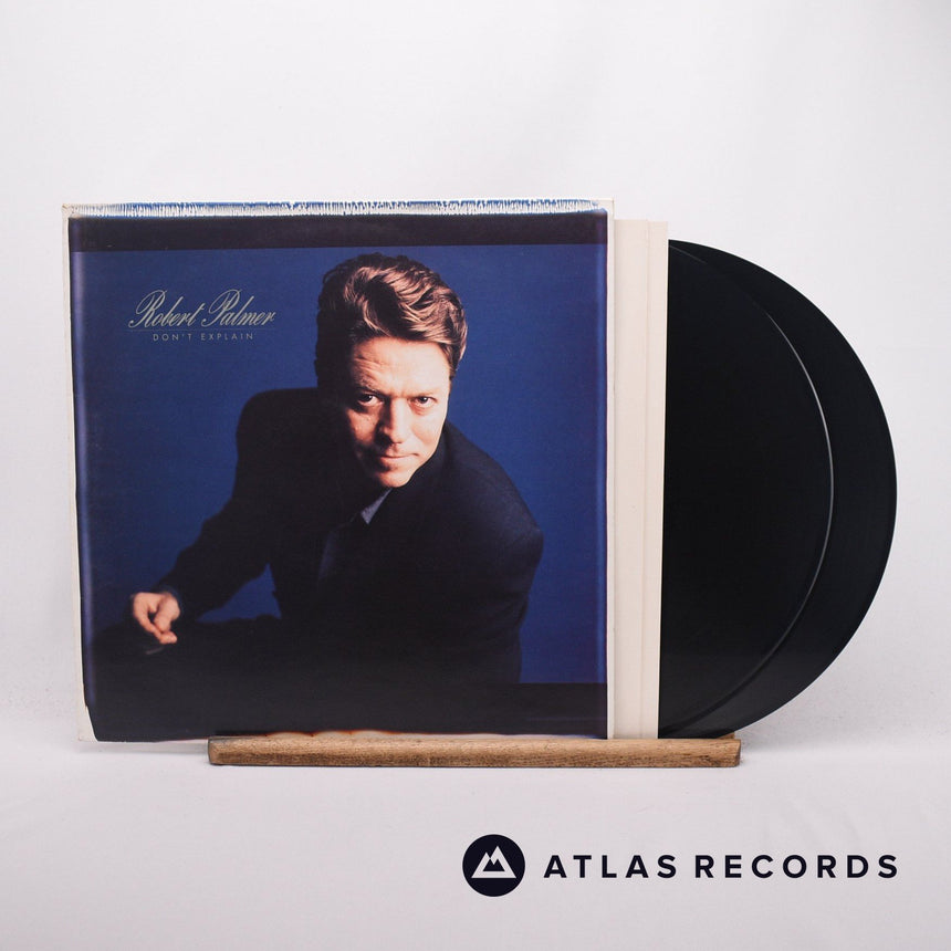 Robert Palmer Don't Explain 2 x LP Vinyl Record - Front Cover & Record