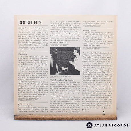 Robert Palmer - Double Fun - LP Vinyl Record - VG+/VG+