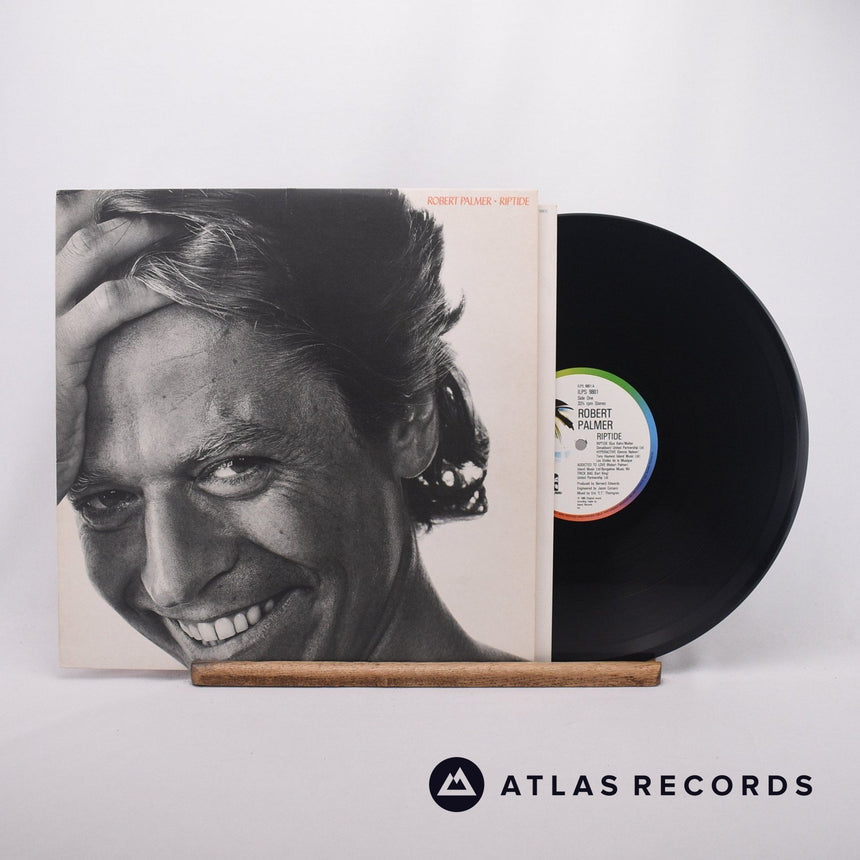 Robert Palmer Riptide LP Vinyl Record - Front Cover & Record