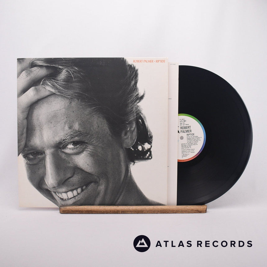 Robert Palmer Riptide LP Vinyl Record - Front Cover & Record