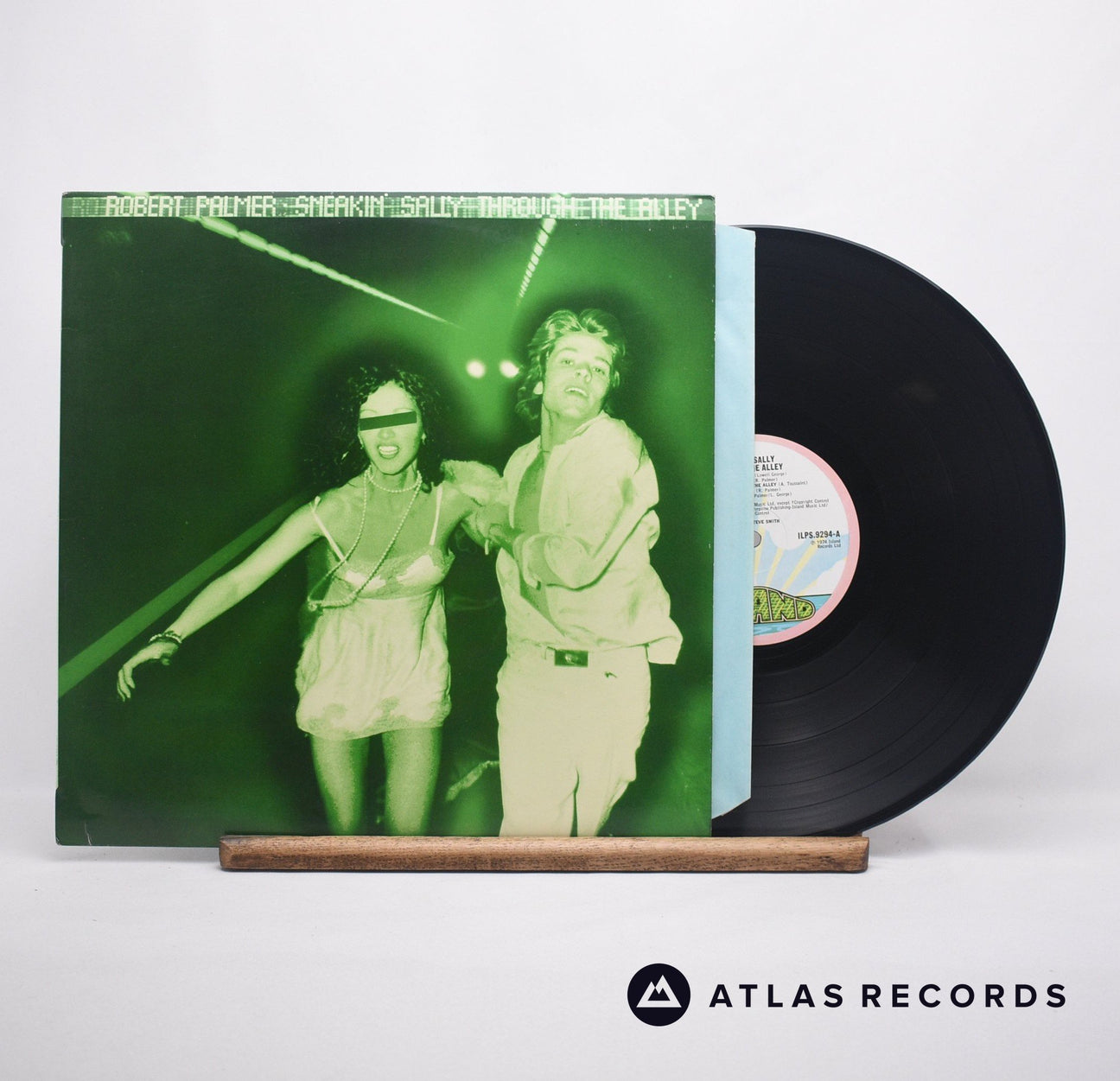 Robert Palmer Sneakin' Sally Through The Alley LP Vinyl Record - Front Cover & Record