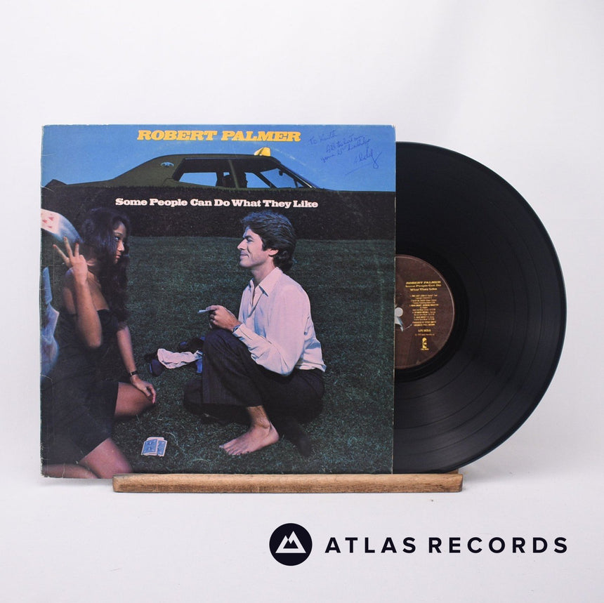 Robert Palmer Some People Can Do What They Like LP Vinyl Record - Front Cover & Record