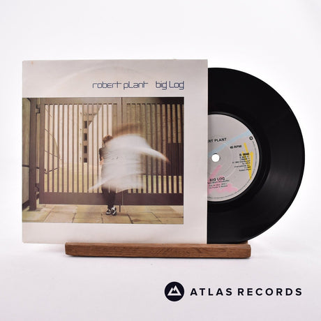 Robert Plant Big Log 7" Vinyl Record - Front Cover & Record