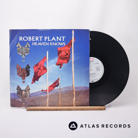 Robert Plant Heaven Knows 12" Vinyl Record - Front Cover & Record