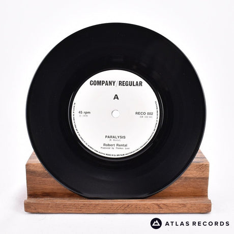 Robert Rental - Paralysis • ACC - Reissue Gatefold 7" Vinyl Record - EX/VG+