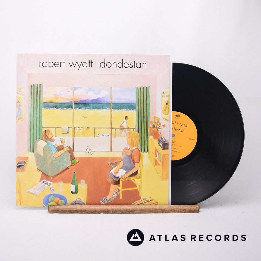 Robert Wyatt - Dondestan - Damont Lyric Sheet A1 B1 LP Vinyl Record - NM/EX