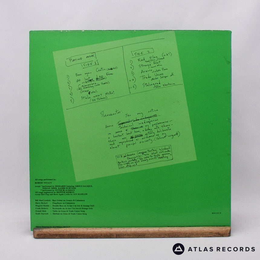 Robert Wyatt - Nothing Can Stop Us - Porky Insert A1 B1 LP Vinyl Record - VG+/EX