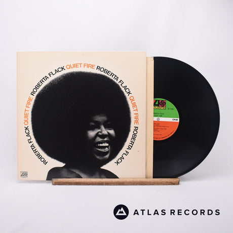 Roberta Flack Quiet Fire LP Vinyl Record - Front Cover & Record