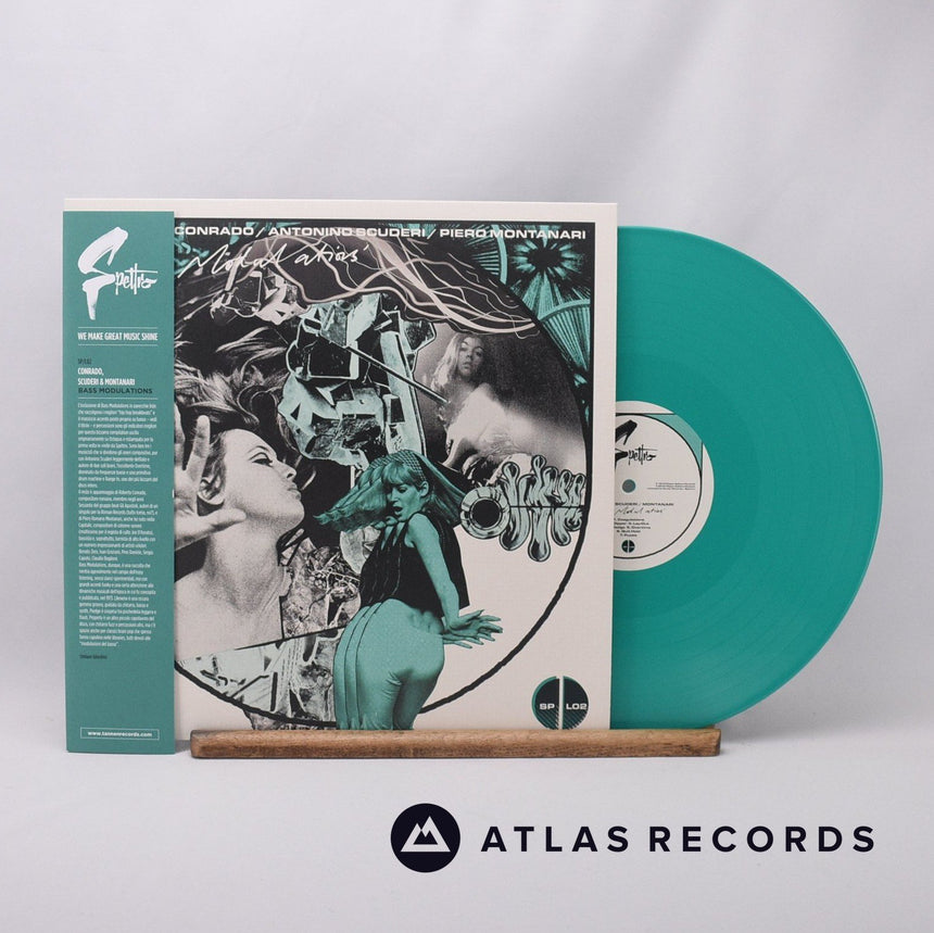 Roberto Conrado Bass Modulations LP Vinyl Record - Front Cover & Record