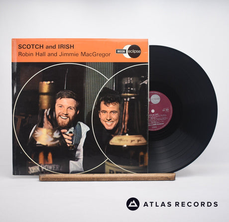 Robin Hall And Jimmie MacGregor Scotch & Irish LP Vinyl Record - Front Cover & Record