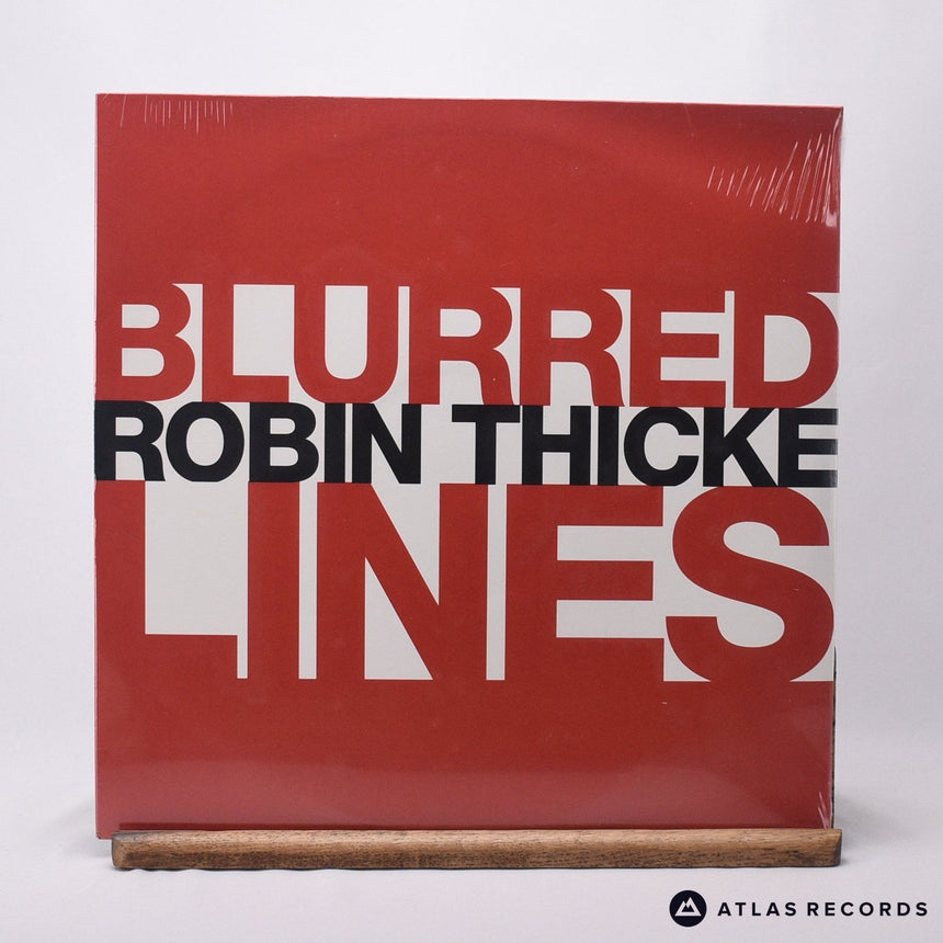 Robin Thicke Blurred Lines 12" Vinyl Record - Front Cover & Record