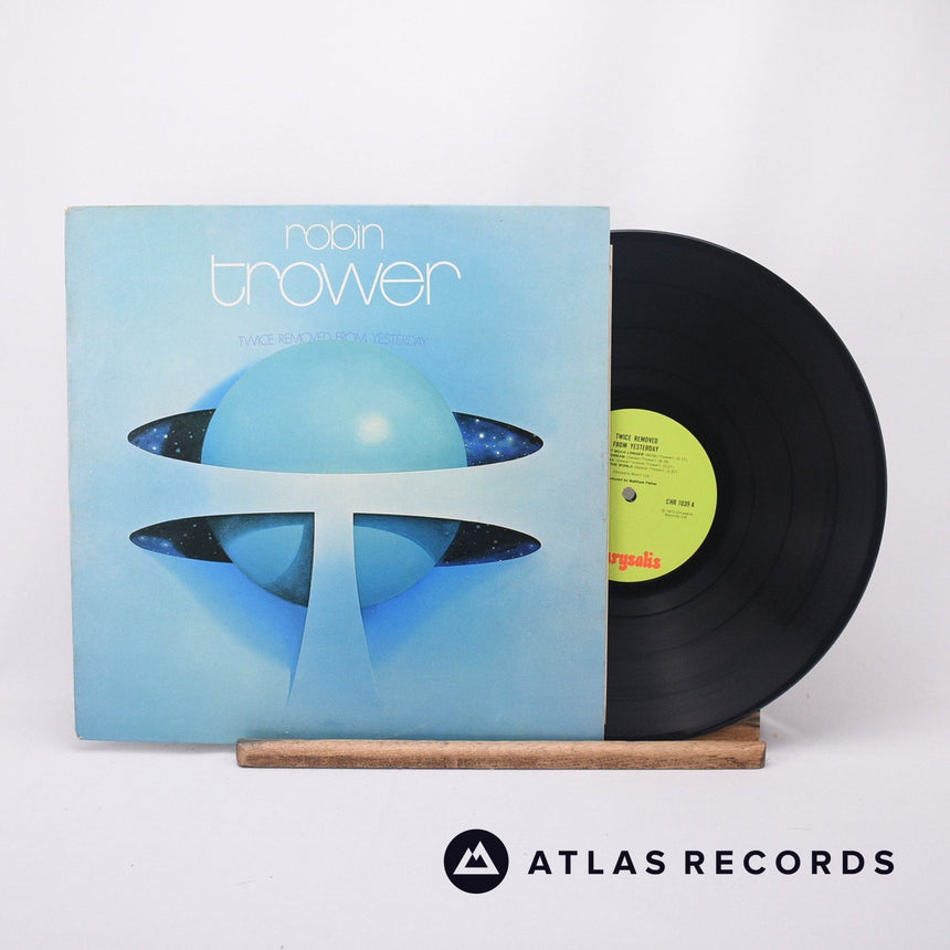 Robin Trower Twice Removed From Yesterday LP Vinyl Record - Front Cover & Record