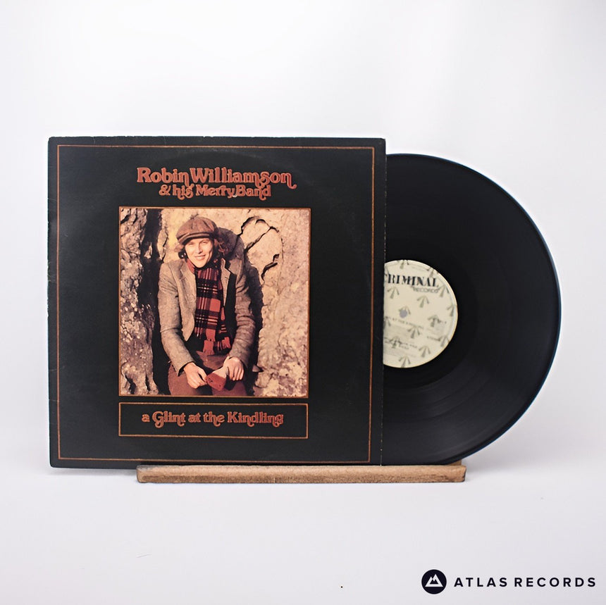 Robin Williamson & His Merry Band A Glint At The Kindling LP Vinyl Record - Front Cover & Record