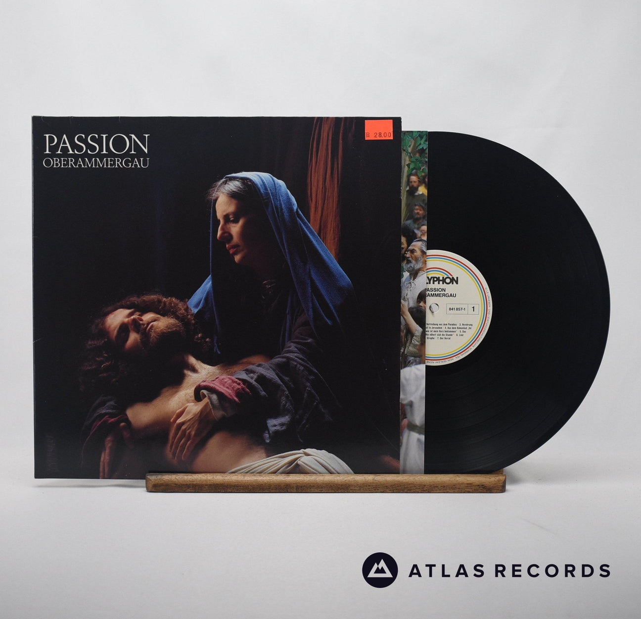 Rochus Dedler Passion Oberammergau LP Vinyl Record - Front Cover & Record