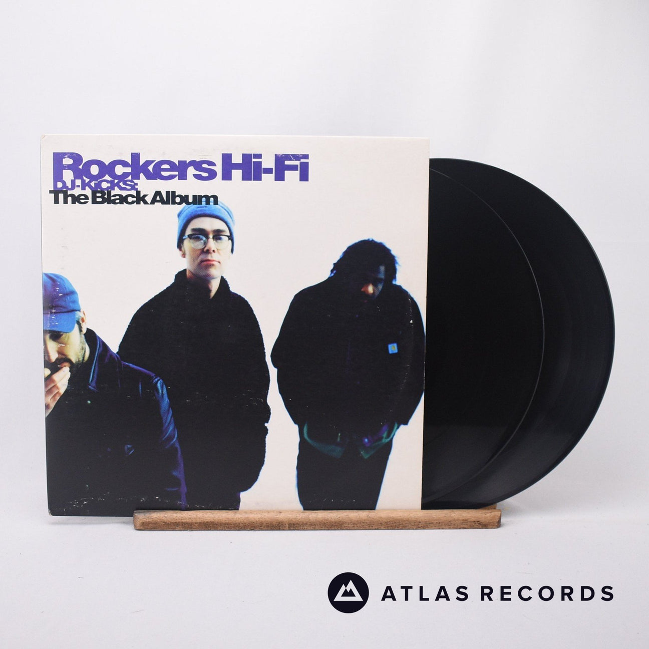 Rockers Hi-Fi DJ-Kicks: The Black Album 3 x LP Vinyl Record - Front Cover & Record