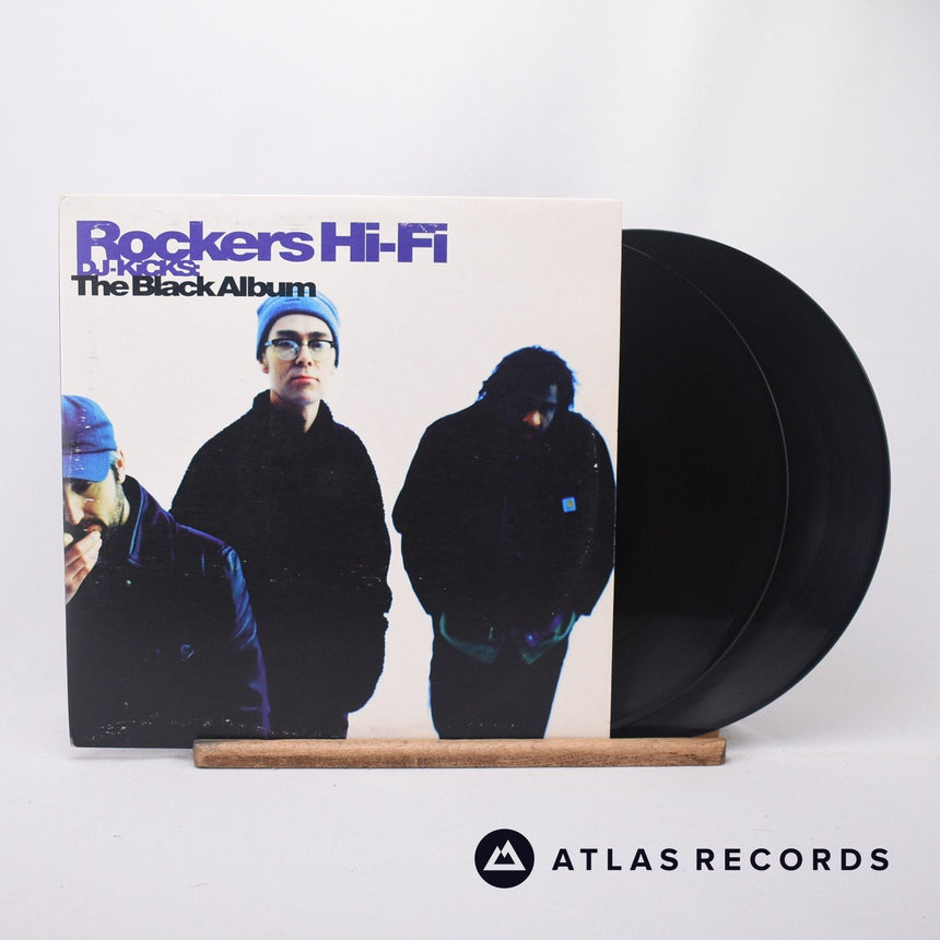 Rockers Hi-Fi DJ-Kicks: The Black Album 3 x LP Vinyl Record - Front Cover & Record
