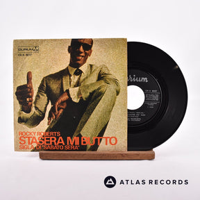 Rocky Roberts Stasera Mi Butto 7" Vinyl Record - Front Cover & Record