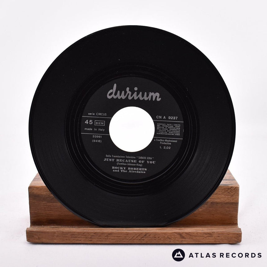 Rocky Roberts - Stasera Mi Butto - 7" Vinyl Record - VG+/VG+