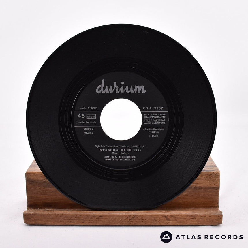 Rocky Roberts - Stasera Mi Butto - 7" Vinyl Record - VG+/VG+