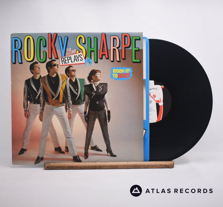 Rocky Sharpe & The Replays Rock It To Mars LP Vinyl Record - Front Cover & Record