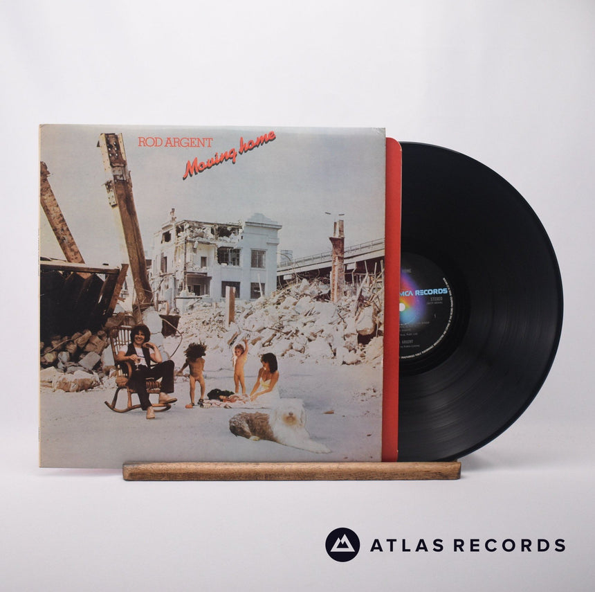 Rod Argent Moving Home LP Vinyl Record - Front Cover & Record