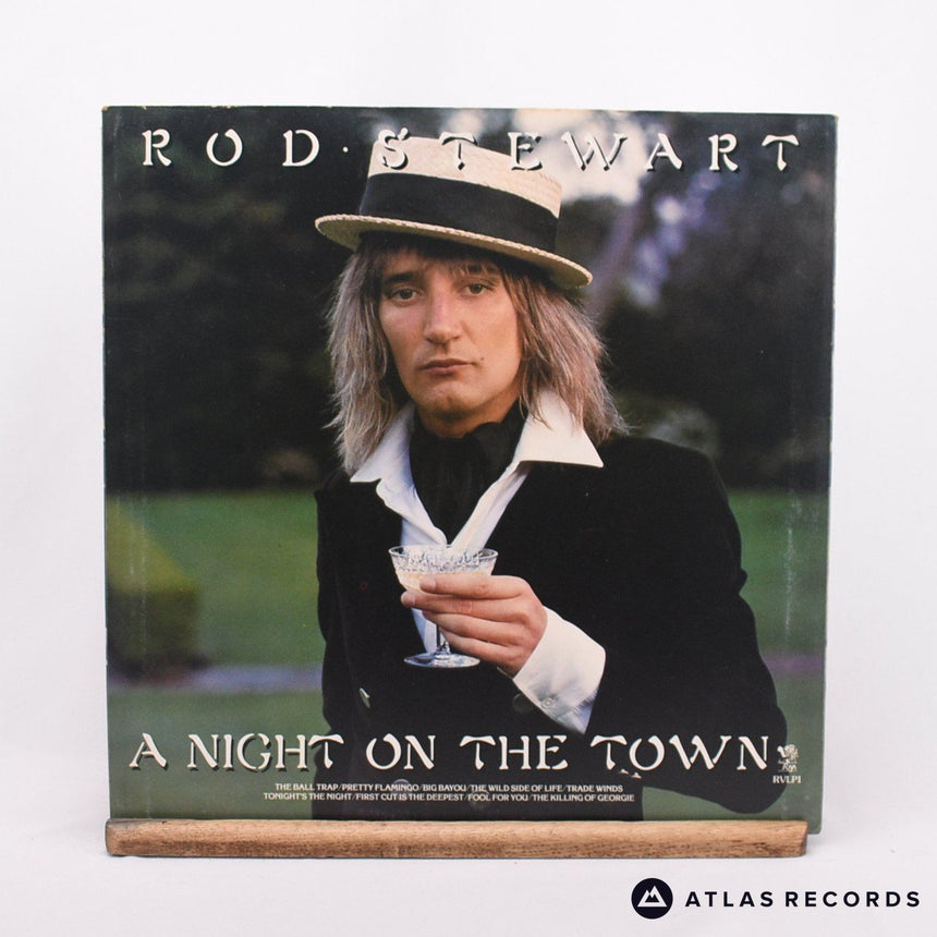 Rod Stewart - A Night On The Town - Arun 1-A1 1-B1 LP Vinyl Record - VG+/EX