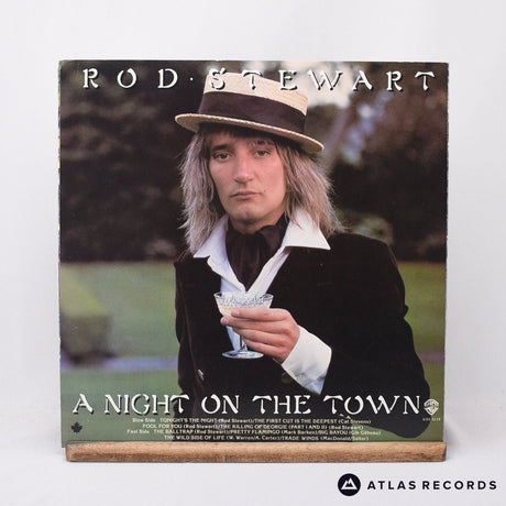 Rod Stewart - A Night On The Town - Reissue Canada LP Vinyl Record - EX/EX