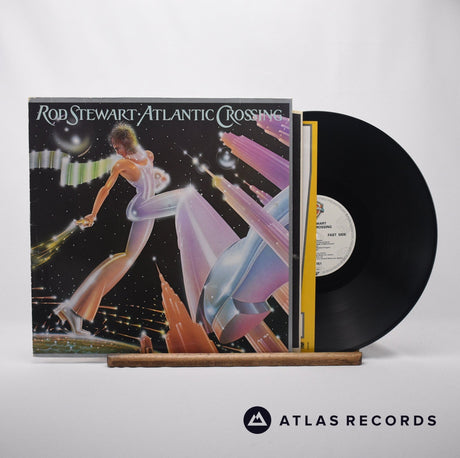 Rod Stewart Atlantic Crossing LP Vinyl Record - Front Cover & Record