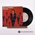 Rod Stewart Baby Jane 7" Vinyl Record - Front Cover & Record