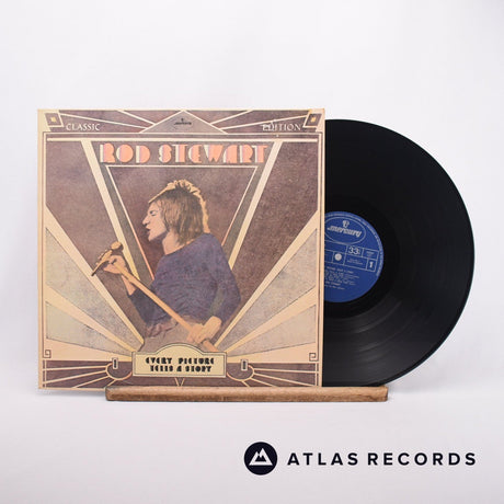 Rod Stewart Every Picture Tells A Story LP Vinyl Record - Front Cover & Record