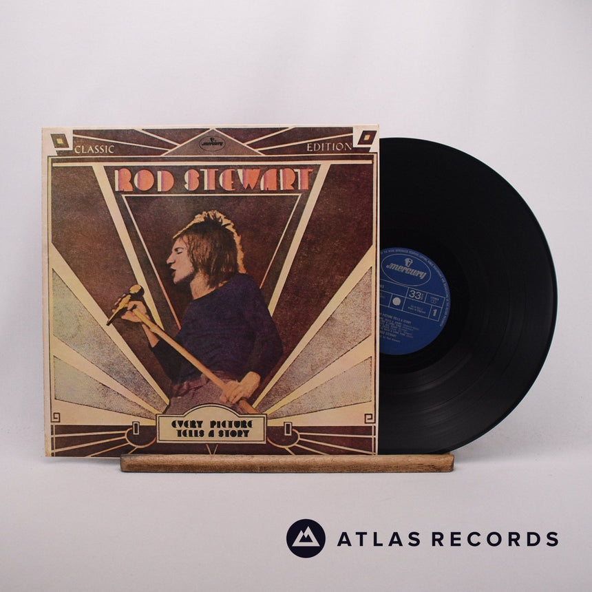 Rod Stewart Every Picture Tells A Story LP Vinyl Record - Front Cover & Record