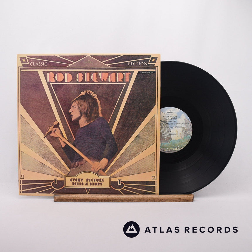 Rod Stewart Every Picture Tells A Story LP Vinyl Record - Front Cover & Record