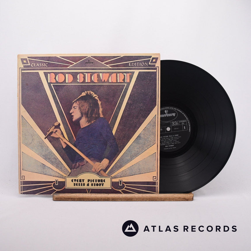 Rod Stewart Every Picture Tells A Story LP Vinyl Record - Front Cover & Record