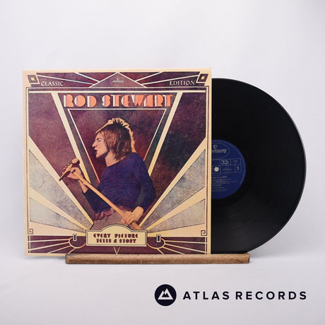 Rod Stewart Every Picture Tells A Story LP Vinyl Record - Front Cover & Record