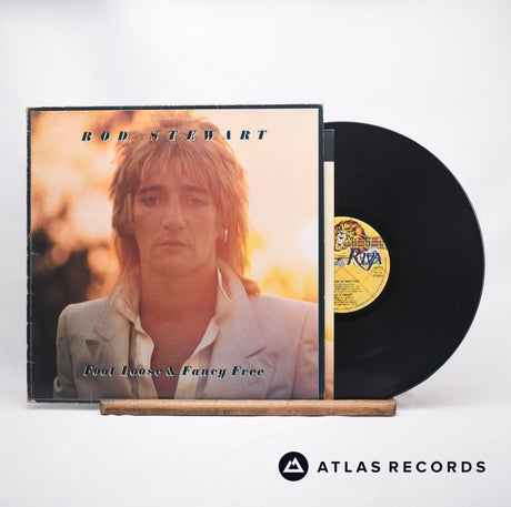 Rod Stewart Foot Loose & Fancy Free LP Vinyl Record - Front Cover & Record
