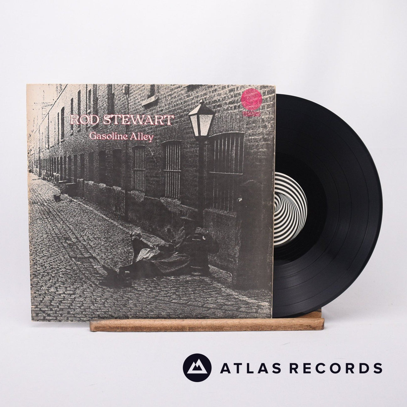 Rod Stewart Gasoline Alley LP Vinyl Record - Front Cover & Record