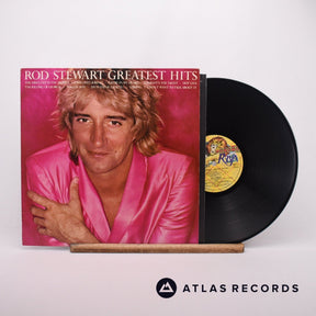 Rod Stewart Greatest Hits Vol. 1 LP Vinyl Record - Front Cover & Record