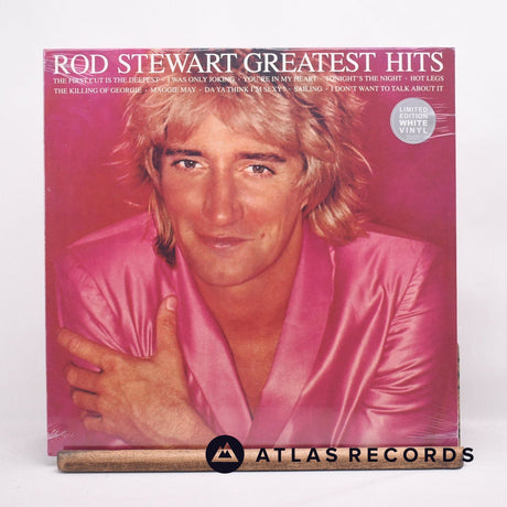 Rod Stewart Greatest Hits Vol. 1 LP Vinyl Record - Front Cover & Record