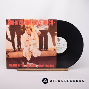 Rod Stewart Love Touch 12" Vinyl Record - Front Cover & Record