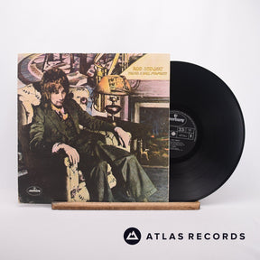 Rod Stewart Never A Dull Moment LP Vinyl Record - Front Cover & Record