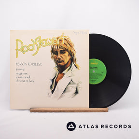 Rod Stewart Reason To Believe LP Vinyl Record - Front Cover & Record