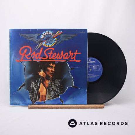 Rod Stewart Rock Heavies LP Vinyl Record - Front Cover & Record
