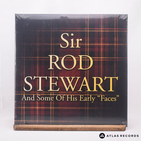 Rod Stewart Sir Rod Stewart and Some of His Early "Faces" LP Vinyl Record - Front Cover & Record
