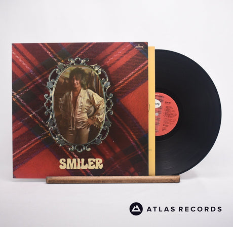 Rod Stewart Smiler LP Vinyl Record - Front Cover & Record