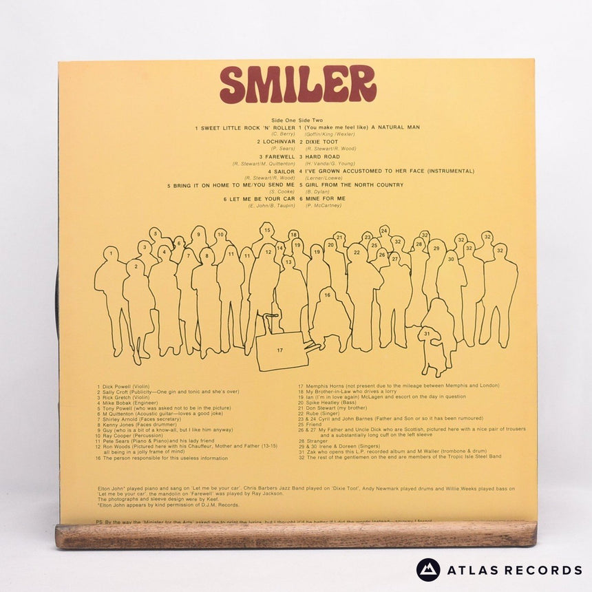 Rod Stewart - Smiler - Gatefold LP Vinyl Record - EX/VG+