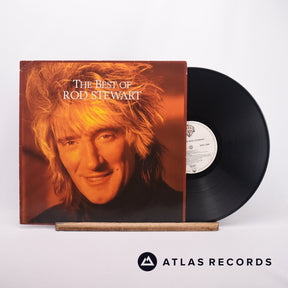Rod Stewart The Best Of Rod Stewart LP Vinyl Record - Front Cover & Record