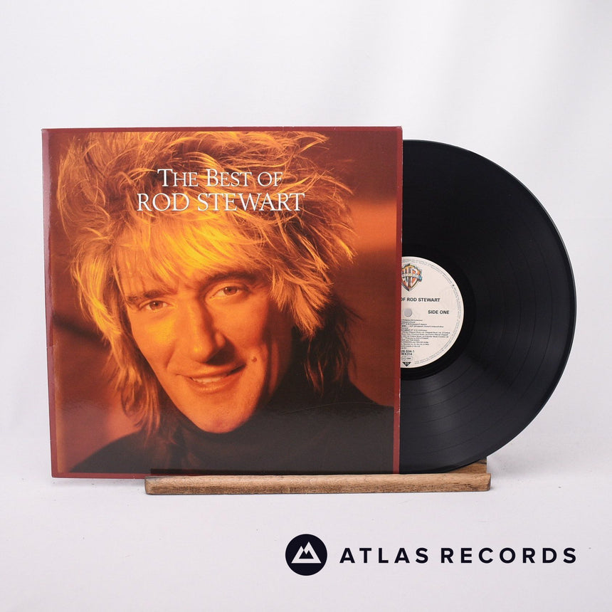 Rod Stewart The Best Of Rod Stewart LP Vinyl Record - Front Cover & Record