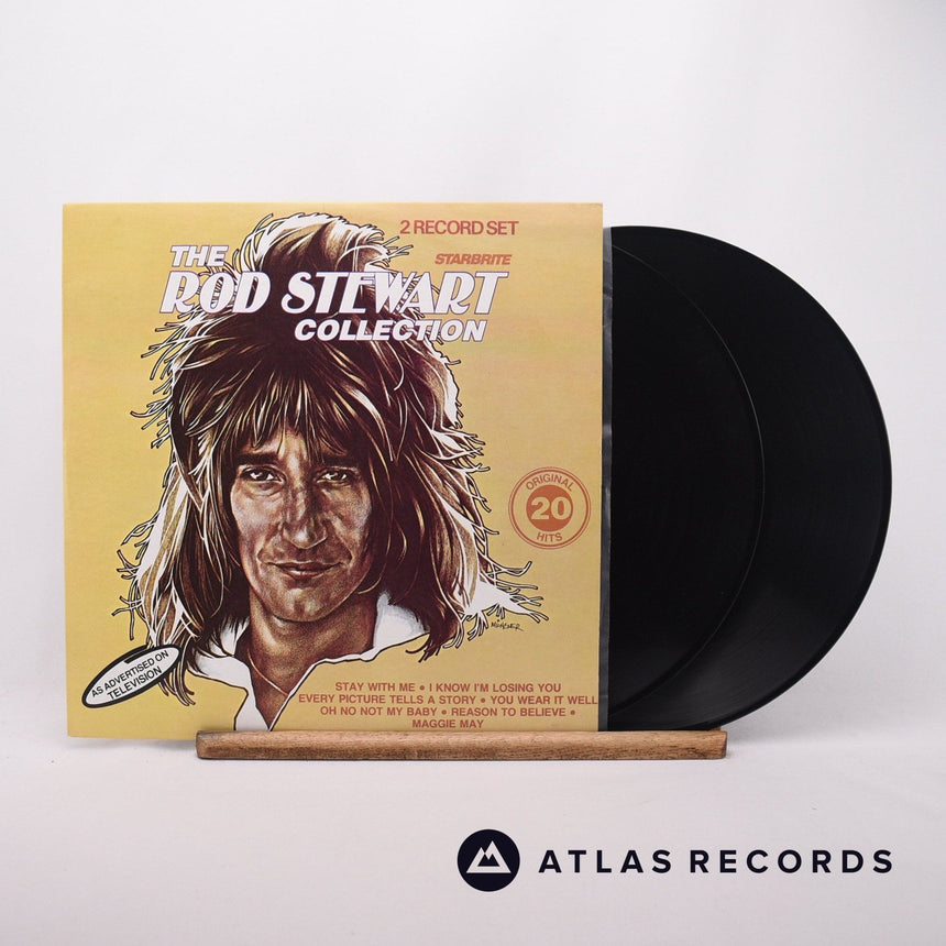 Rod Stewart The Rod Stewart Collection 2 x LP Vinyl Record - Front Cover & Record