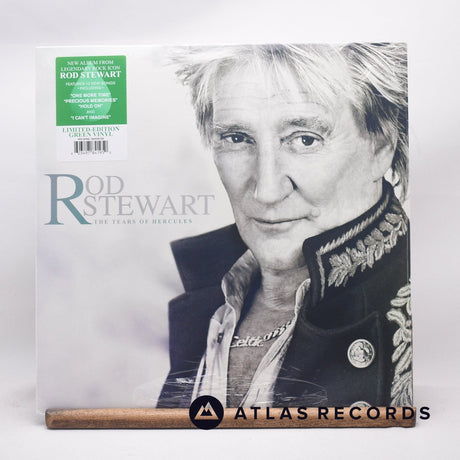 Rod Stewart The Tears Of Hercules LP Vinyl Record - Front Cover & Record