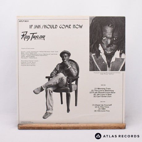 Rod Taylor - If Jah Should Come Now - White Label A B LP Vinyl Record - EX/EX